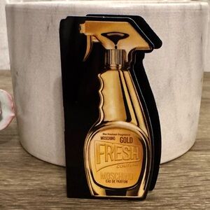 NEW Moschino Gold Fresh Couture Eau De Parfum fragrance sample spray 1ml/0.34oz